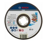 Bosch Disques à tronçonner droits X-LOCK Multi Material 125x1,6x22,23 mm ACS 46 V BF, 125 mm, 1,6 mm Quantité:25