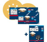 Bosch Disques abrasifs 125 mm C470 Wood + kit de démarrage M480 - 061599763Z
