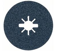 Bosch 1x Disque abrasif sur fibres PRO Steel R574 pour X-Lock (pour Acier, Acier, Ø 125 mm, Grain 24, Professional Accessoire Petite meuleuse angulaire)