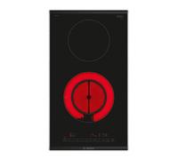 Bosch Domino Vitrocéramique 30cm Noir PKF375FP2E