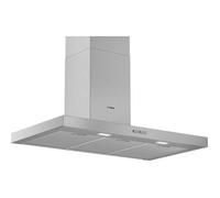 BOSCH DWB94BC50 - Hotte murale box- Evacuation / Recyclage - 330 m3 air / h - 64 dB max - 3 vitesses - L 90 cm - Inox