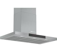 Bosch DWB97JP50 Hotte murale Série 6, 1 moteur, 5 vitesses d'aspiration, 90 cm, Inox