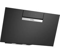 Bosch DWJ87FN60 Série 4 Hotte aspirante intelligente, 60 cm de large, fabriquée en Allemagne, recirculation, moteur EcoSilence Drive silencieux et efficace, contrôlable sur plaque de cuisson, verre