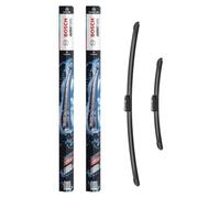 Bosch eA299S - Balais d'essuie-glace Aerotwin - Longueur : 600/340 mm - 1 paire de balais avant - emballage adapté e-commerce