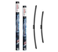 Bosch eA309S - Balais d'essuie-glace Aerotwin - Longueur : 650/475 mm - 1 paire de balais avant, expédié dans son carton d'origine : moins de déchets, déballage facile