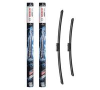 Bosch eAM462S - Balais d'essuie-glace Aerotwin - Longueur : 600/475 mm - 1 paire de balais avant, expédié dans son carton d'origine : moins de déchets, déballage facile