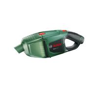 Bosch EasyVac 12 Aspirateur-balai 2-en-1 sans sac 12V Li-Ion 2.5Ah Noir/Vert, autonomie 22 min, 79dB, indicateurs LED, poids 1kg, ref: 0-603-3D0-001