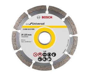 BOSCH ECO Disque a tronçonner diamanté et segmenté Eco for Universal 125/22,23 2608615028