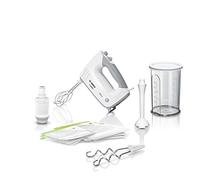 Batteur électrique - BOSCH - MFQ364V0 ErgoMixx - 450 W - 5 vitesses + turbo - Blanc / Gris