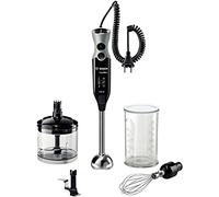 Mixeur plongeant Bosch MSM67170 - Noir - 750W - Lame pour piler la glace - Pied amovible en inox