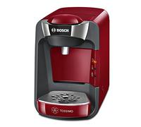 Bosch Electroménager - TAS3203 Machine à Café Tassimo Suny, plus de 40 boissons chaudes, OneTouch, cafétière à dosettes, format compact, Intellibrew - Couleur : Rouge
