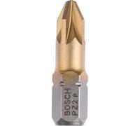 BOSCH Embout cruciforme PZ 2 - Lot de 10
