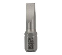 Bosch Embout de tournevis Bosch extra dur, S 0,8 x 5,5, 25 mm Quantité:25