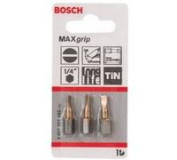 Bosch embout de vissage court et long pour vis a tete fendue - 0,6 x 4,5 x 25 mm G