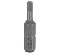 Bosch Accessories 3 Pièces Jeu de Embouts de Vissage Extra Dure pour Vis à Six Pans Creux, HEX3 Epaisseur, 25mm Longueur