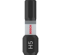 BOSCH Embout PRO Hex Impact, H5, 25 mm, 2 pieces 2608522556