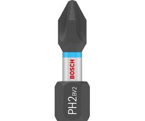 BOSCH Embout PRO Phillips Impact, PH2, 25 mm, Présentoir, 10 x 25 pieces 2607002803