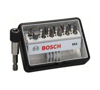 Bosch Embouts de vissage courts qualité extra-dure Robust Line, set de 12 pièces + 1 (M) 25 mm, 12 + 1 pièce Quantité:1