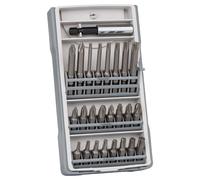 Bosch Coffret d'embouts de vissage X-Pro 2607017037 – 25 pièces Extra Hard (PH, PZ, T-Bit) Gris