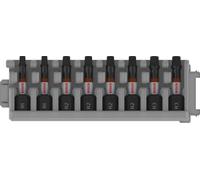 BOSCH Embouts PRO R Impact, R1 (x2), R2 (x4), R3 (x2), 55 mm, 8 pieces 2608521U58