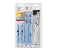 Bosch Ensemble de lames de sabre Bosch en bois et métal Blister de 6 pièces Quantité:1