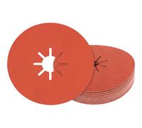 Bosch 25x Disques sur fibre céramique EXPERT R782 Prisma 100 mm (pour Acier, Tôles en acier inoxydable, Ø 100 mm, Grain 80, Professional Accessoire Petite meuleuse angulaire)