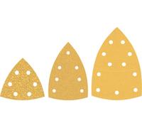 Bosch 10x Feuilles abrasives EXPERT C470 à 7 trous (pour Peinture sur bois, Bois dur, Ø 100x150 mm, Grain 120, Professional Accessoire Ponceuse Multi)