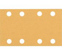 Bosch EXPERT C470 papier abrasif, 8 trous, 80 x 133 mm, G 100, 10 pces 2608900880