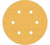 Bosch EXPERT C470 Plateau de ponçage à 6 trous, 150 mm, G 150, 50 pièces 2608901122