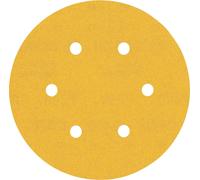 Bosch EXPERT C470 Plateau de ponçage à 6 trous, 150 mm, G 240, 50 pièces 2608900923