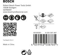 BOSCH EXPERT HEX-9 MultiConstruction 4/5/6/6/8mm (5 pièces) 2608900585
