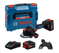 BOSCH EXPERT Meuleuse d'angle 18V 2x8Ah Ø125 mm en L-Boxx EXWX-15S - 06019M6101