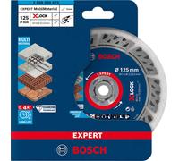 Bosch EXPERT Multi Disque à tronçonner diamanté Material 125 x 22,23 x 2,4 mm X-LOCK