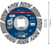 Bosch EXPERT MULTIMATERIAL X-LOCK Disque de coupe