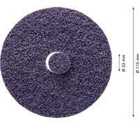 Bosch Accessories 2608901264 EXPERT N477 Disque de polissage Diamètre 115 mm Ø de perçage 22 mm