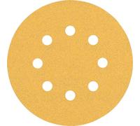 BOSCH EXPERT papier de verre C470, P100, 125 mm, 5 pièces 2608900806