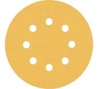BOSCH EXPERT papier de verre C470, P120, 125 mm, 5 pièces 2608900807