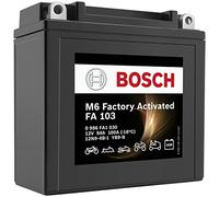 Bosch FA103 - Batterie moto AGM - 12V 100A 9Ah - Adaptée aux motos, mobilettes, enduros, scooters, quads, jet skis - Compatible M4F25, BB9-B, BTB9, 12N9-4B-1