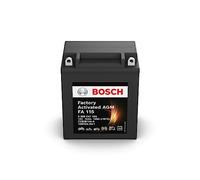 Bosch FA115 - Batterie moto AGM - 12V 125A 12Ah - Adaptée aux motos, mobilettes, enduros, scooters, quads, jet skis - Compatible M4F30, BB12A-A, 12N12A-4A-1