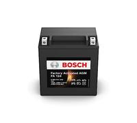 Bosch FA124 - Batterie moto AGM - 12V 230A 14Ah - Adaptée aux motos, mobilettes, enduros, scooters, quads, jet skis - Compatible M6021, M6022, BTX16-BS, BTX16
