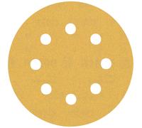 BOSCH EXPERT papier de verre C470, P180, 115 mm, 5 pièces 2608900798