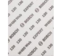 BOSCH Feuille abrasive pour ponçage manuel EXPERT W480 Web 1/4, 115 x 140 mm, G120