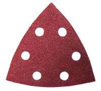 BOSCH Feuille abrasive pour ponceuse delta - 93 mm - 6 Trous - Grain 60/120/240 - Lot de 6