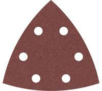 Bosch 5x Disque de ponçage PRO F460 pour outils multifonctions (pour Peinture sur bois, Bois dur, Ø 93x93 mm, Grain 120, Professional Accessoire Outil multifonction, Ponceuse Delta)