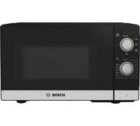 Bosch Serie 2 FFL020MS2 micro-onde Noir, Acier inoxydable Micro-onde simple Comptoir 20 L 800 W