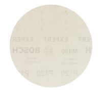 Bosch Abrasif réticulé EXPERT M480 pour ponceuse excentrique 125 mm Grain 120 50 pièces