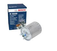 BOSCH Filtre à carburant 0450905930 | Sépare les particules et l'eau du carburant - protège le système d'injection