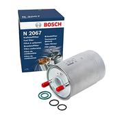 Bosch Filtre à carburant F026402067 – Diesel, sépare les particules, protège le système d'injection