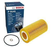 Bosch Filtre à huile automobile P9141 – Sépare suie et particules métalliques, lubrification fiable