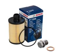BOSCH Filtre À Huile Avec Bouchon De Vidange Pour Chevrolet Cruze 2.0 CDi